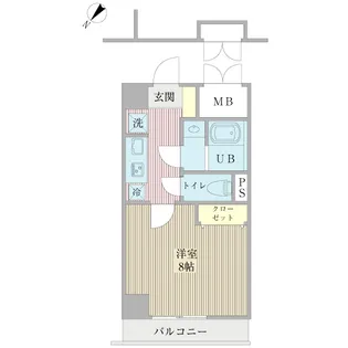 VILLETTAyachiyodai【5階】の間取り