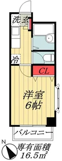 千葉県浦安市北栄4【マンション】の間取り
