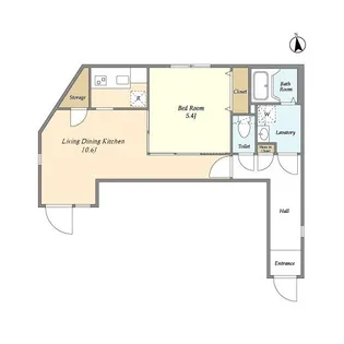 東京都目黒区目黒本町5【マンション】の間取り