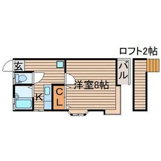 マリンパレット【1階】の間取り