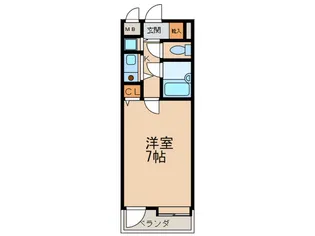 朝日プラザ久留米II【3階】の間取り