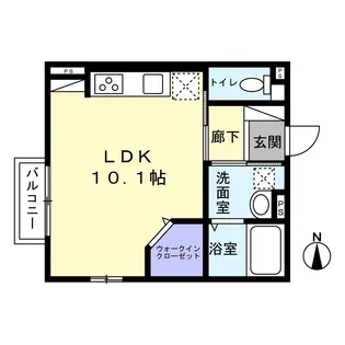 アネシス【2階】の間取り