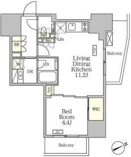 東京都大田区山王2【マンション】の間取り