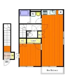 (仮)豊島区長崎6丁目AP【2階】の間取り