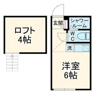 ユナイト千年アンデルセン【2階】の間取り
