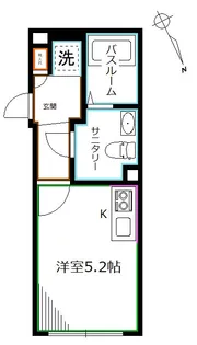 アルティローザ笹塚の間取り