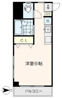 サウスヴィレッジ【3階】の間取り