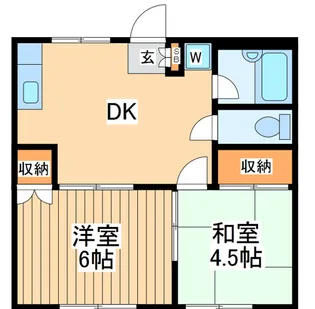 プロスパーC【2階】の間取り