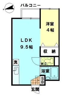 池田ハイツ【2階】の間取り
