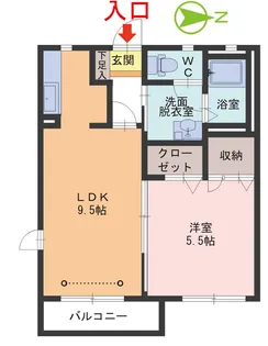 イルマーレ【2階】の間取り