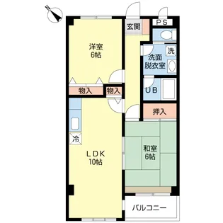 フロレスタ【3階】の間取り