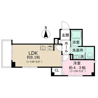 メゾン ド ヒカリ【3階】の間取り