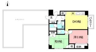 BSロイヤルハイム【2階】の間取り