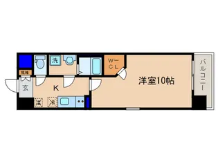サンシティ草津駅前2号館【3階】の間取り