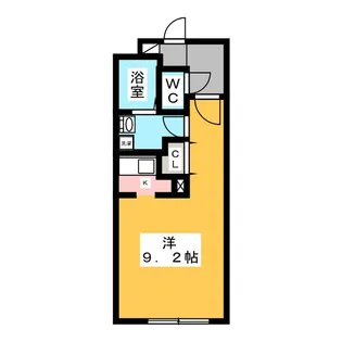 Branche 千代田【4階】の間取り