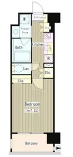 ATG Park 東品川【3階】の間取り