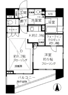 プライア渋谷【3階】の間取り