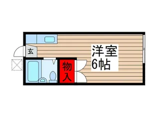 グリーンパレス【2階】の間取り