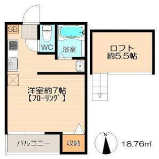 イル・レガーロ東公園【1階】の間取り