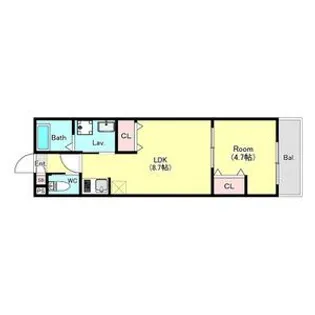 レジデンス東千葉【3階】の間取り