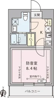 ラシクラス上井草【1階】の間取り