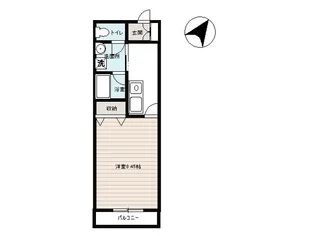 サイプレス【2階】の間取り