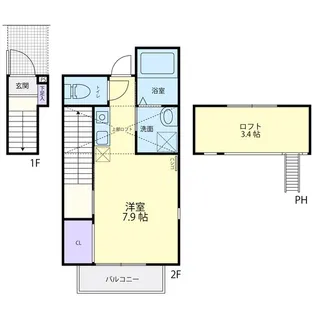 Foliar Sakura Bの間取り