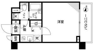 トーシンフェニックス笹塚参番館【4階】の間取り
