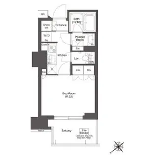 コンフォリア新中野【9階】の間取り