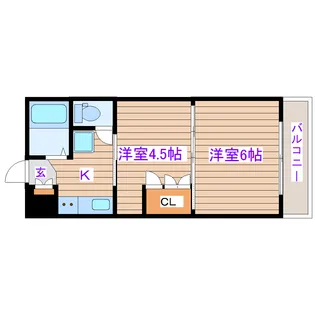 マ・メゾン【4階】の間取り