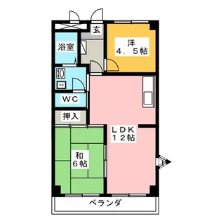 マウンティン本郷【4階】の間取り