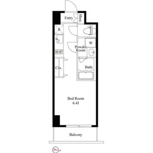 プライマル品川西大井【5階】の間取り