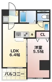 S-FORT保田窪【4階】の間取り