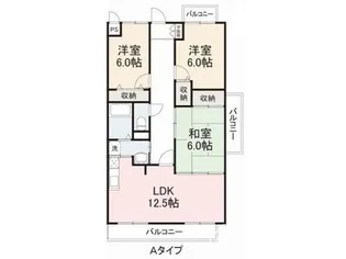 パストラル21【5階】の間取り