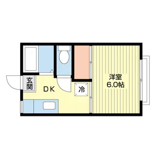 ハイム道野辺【2階】の間取り