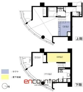 FLAMP【11階】の間取り