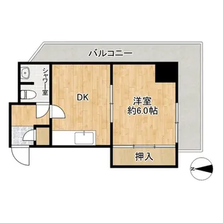 アーバンライフ大宮【2階】の間取り