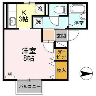 フォルトナ【1階】の間取り