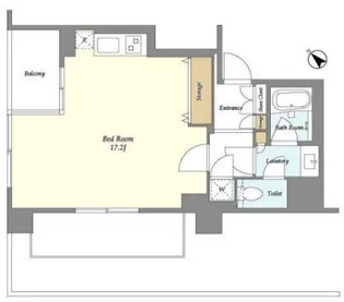 HF目黒行人坂レジデンス【5階】の間取り