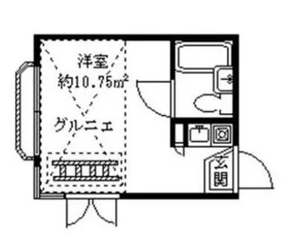 ライフピア豊島園【2階】の間取り