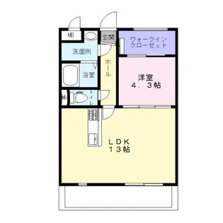 グランフーサ【5階】の間取り