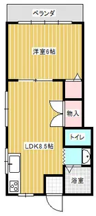 映光レジデンス【3階】の間取り