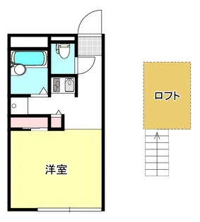 ラルゴ上道【2階】の間取り