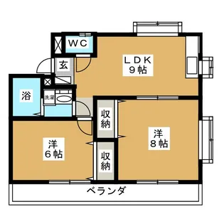キャッスルM・T【3階】の間取り