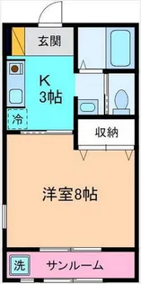 Mハイツ【1階】の間取り