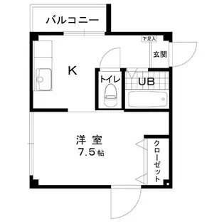 プリマヴェーラ加賀野【3階】の間取り