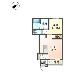エストフェリーチェ【1階】の間取り
