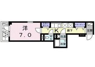 セレーノ押上【4階】の間取り