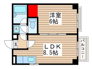 ルシエ-ル立川 S棟【3階】の間取り
