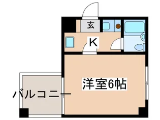 リゾーム中里III【3階】の間取り